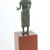Lakshmi Miniatur Kambodscha, wohl 19. Jh., Bronze(… - Foto 3