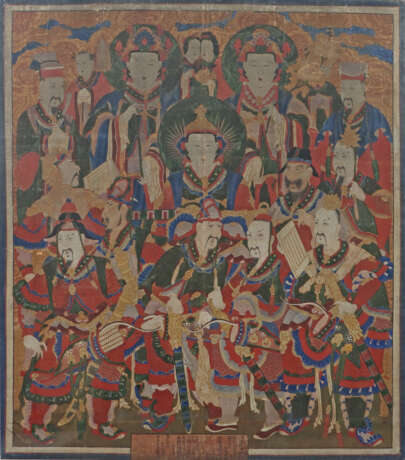 Buddhistisches Gemälde Korea, späte Joseon-Dynasti… - photo 1