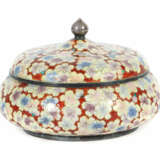 Deckeldose Korea, 20. Jh., Silber 98%, ca. 530 g, … - photo 1