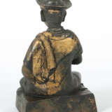 Lohan Tibet, wohl 18. Jh., oder älter, Bronze, Res… - photo 4