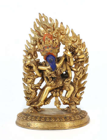 Zehnarmiger Chakrasamvara Nepal/Tibet, 1. Hälfte 2… - фото 1