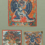 3 Darstellungen Tibet/Mongolei, 19. Jh., als Minia… - Foto 1