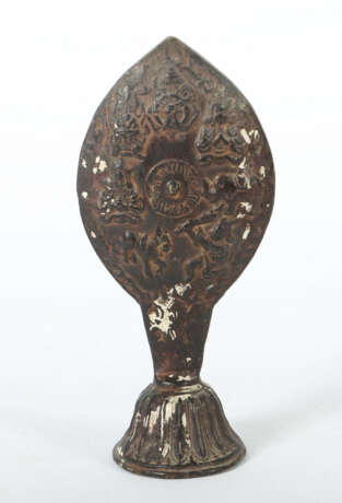 Rad des Lebens Nepal, 18./19. Jh., Bronze, gefüllt… - Foto 2