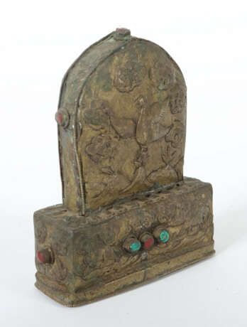 Stempel Tibet, 18./19. Jh., reliefiert geprägtes M… - photo 2