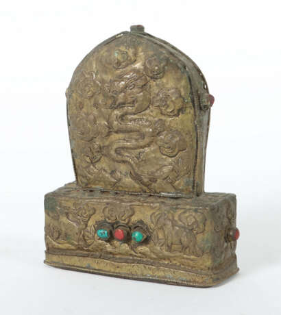 Stempel Tibet, 18./19. Jh., reliefiert geprägtes M… - photo 3