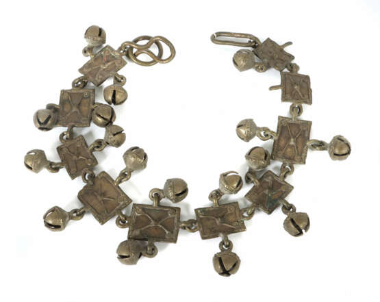 Schellengürtel Tibet, 20. Jh., Bronze, Gliederkett… - photo 1