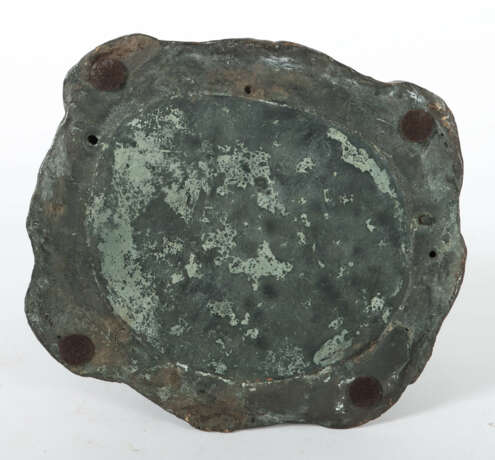 Lama Tibet, ca. 17. Jh., Bronze, auf einem felsena… - photo 4