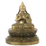 Lama Tibet, 18./19. Jh., Bronze, feuervergoldet, e… - photo 1