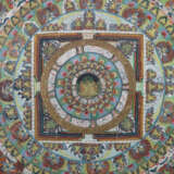 Mandala Thangka Nepal/Tibet, Mitte 20. Jh., Temper… - фото 3