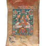 Thangka mit Padmasambhava Tibet, 18./19. Jh., zent… - фото 2
