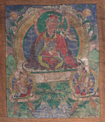 Thangka des Tsong-kha-pas Tibet, 18. Jh., Tempera …