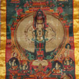 Thangka Avalokitshvara Sahasra-Bhuja Tibet, 19./20… - photo 1