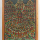 Thangka mit Shakyamuni und 90 Lamas Nepal, um 1900… - photo 3