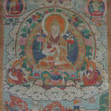 Thangka mit Lama Tsongkhapa Nepal/Tibet, 19. Jh., … - photo 1