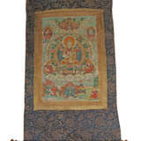 Thangka mit Lama Tsongkhapa Nepal/Tibet, 19. Jh., … - photo 2