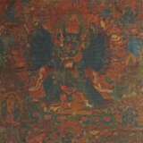 Thangka des Vajrabhairava Tibet, ca. 18. Jh., sehr… - photo 1