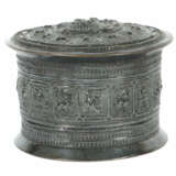Teedose 1. Hälfte 20. Jh., wohl Thailand, Silber (… - фото 1