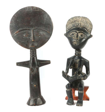 Akuaba und Maternité Ghana u. a., Holz geschnitzt … - photo 1