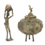 Deckelgefäß und Figur Westafrika/Mali, 2. Hälfte 2… - photo 1