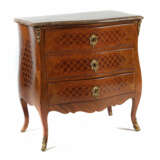 Barock-Kommode mit Rautengittermarketerie 18. Jh.,… - фото 1