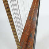 Pedal-Harfe wohl um 1780, diverse Hölzer, teilw. f… - Foto 2