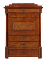 Biedermeier-Schreibschrank mit Ecksäulen 2. Vierte…