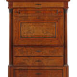 Biedermeier-Schreibschrank mit Ecksäulen 2. Vierte… - Foto 1