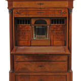 Biedermeier-Schreibschrank mit Ecksäulen 2. Vierte… - Foto 2