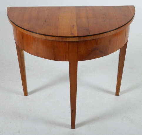 Biedermeier-Konsoltisch 2. Viertel 19. Jh., Kirsch… - Foto 2
