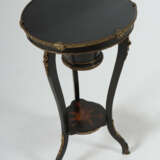 Napoleon III.-Gueridon mit Schubfach um 1870, Holz… - photo 2