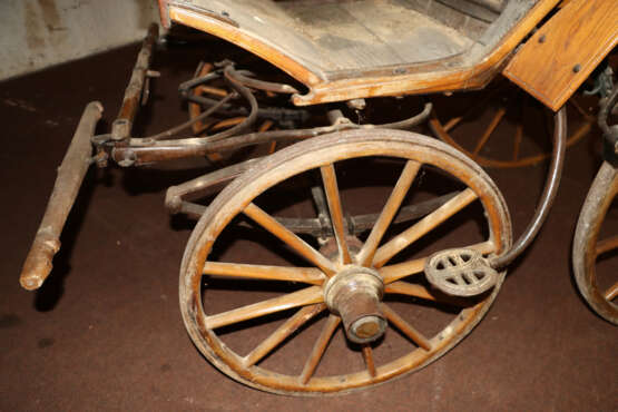 Chaise ohne Ladefläche um 1890, Pferdekutsche/Gäuw… - photo 4