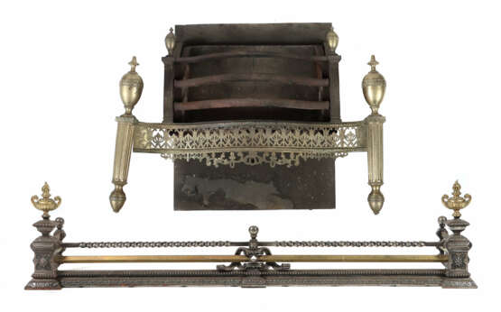 Kamin und Kaminabsperrung 19. Jh., eiserner Kaminr… - photo 1
