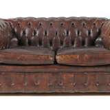 Chesterfield-Sofa Mitte 20. Jh., Zweisitzer-Sofa, … - Foto 1