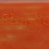 Art Déco-Hängeleuchte in Orange und Weiß Frankreic… - photo 3