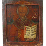 Ikone ''Hl. Nikolaus'' Russland, 18. Jh. frontale … - Foto 1