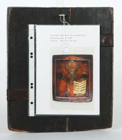 Ikone ''Hl. Nikolaus'' Russland, 18. Jh. frontale … - Foto 2