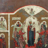 Mehrfelderikone Russland, 19. Jh., in acht Felder … - photo 2