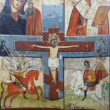Mehrfelderikone Russland, 19. Jh., im Zentrum Kreu… - photo 3