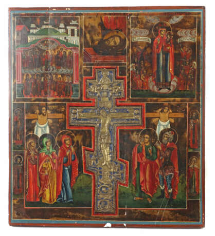 Staurothek Ikone ''Kreuzigung Christi'' Russland, … - photo 1