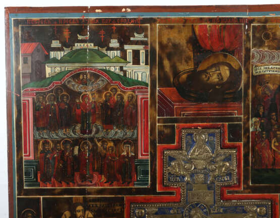 Staurothek Ikone ''Kreuzigung Christi'' Russland, … - photo 2