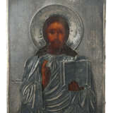 Ikone ''Christus Pantokrator'' mit Silberoklad Rus… - photo 1