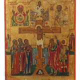 Ikone ''Kreuzigung Christi'' Russland, 19. Jh., ze… - photo 1