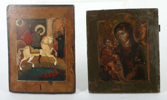 Vier Ikonen Russland 18./19. Jh., variierende Dars… - photo 2