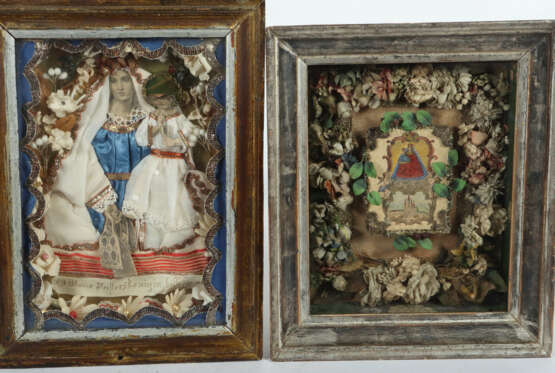Konvolut Klosterarbeiten Alpenraum, 19./20. Jh., 4… - Foto 3