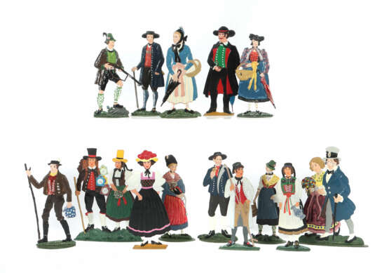 Sammlung Zinnfiguren 20. Jh., Sammlung best. aus: … - Foto 1