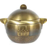 Jugendstil-Bowle WMF, Geislingen, dat. 1912, runde… - Foto 1