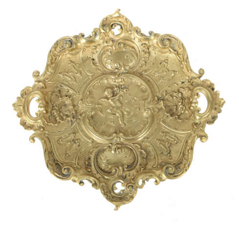 Historismus-Tafelaufsatz Ende 19. Jh., Bronze verg… - photo 1
