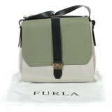Furla-Handtasche modern, graues, schwarzes und grü… - photo 1