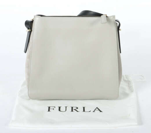 Furla-Handtasche modern, graues, schwarzes und grü… - photo 2