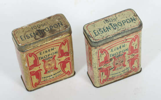 Velde, Henry van de Paar Eisen-Tropon-Deckeldosen,… - photo 2